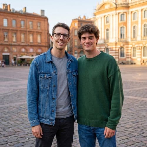 Les fondateurs de Niner à Toulouse